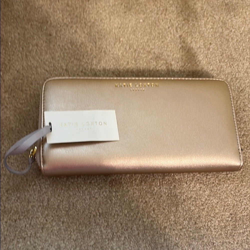 Rose Gold Katie Loxton Women's Wallet